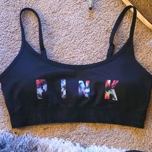 Pink Victoria's secret sports bran or evrydaysizeM